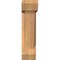 Ekena Millwork Traditional Slat Smooth Bracket w/ Offset Brace, Western Red Cedar, 5 1/2"W x 18"D x 22"H BKT0604X18X22TRA06SWR - alternate 4